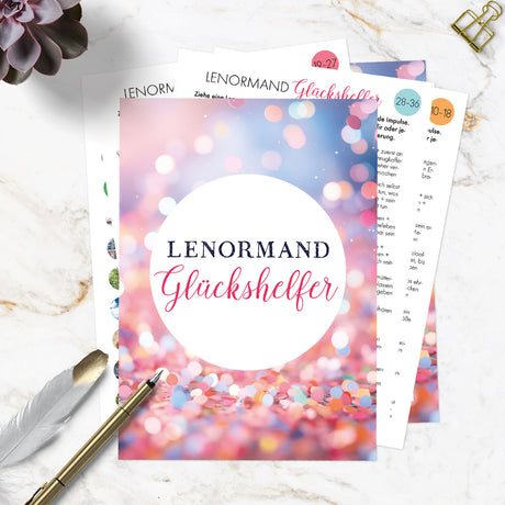 Lenormand Glückshelfer Set