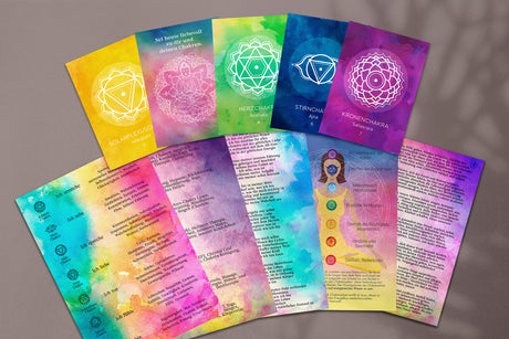 Chakra Kraftkarten Set